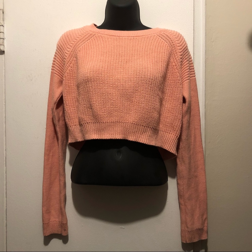 Crop sweater